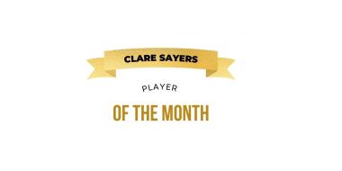 June’s Player of the Month is Clare Sayers