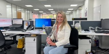 Sophie is player of the month!